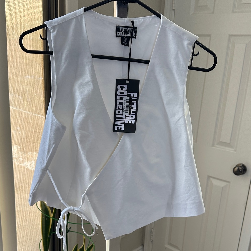 Future Collective White Women's Tank Top